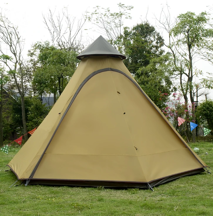 Luxury Single Cotton Canvas Camping Teepee Tipi Indian Tent