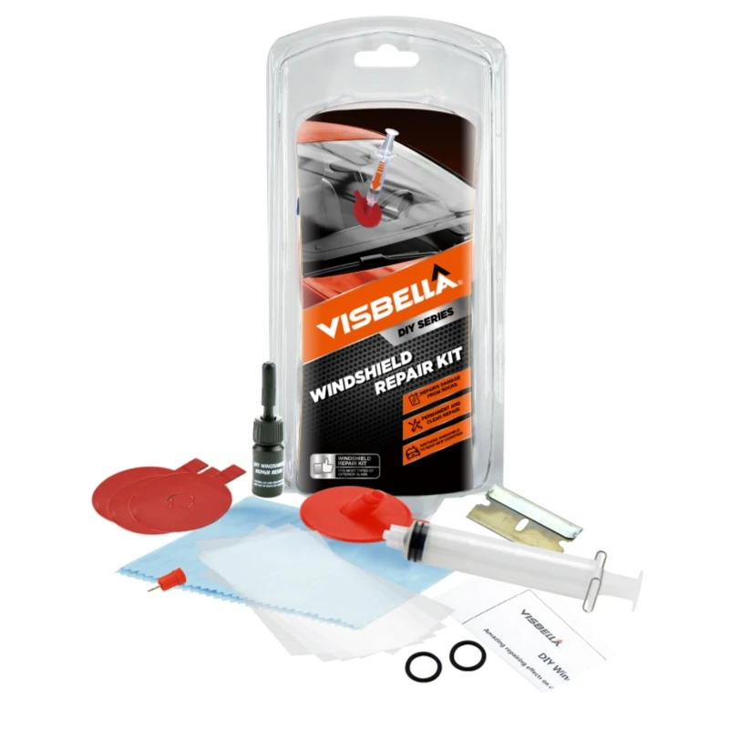Visbella Excellent Quick Fix Easy To Use  Windshield Repair Kit