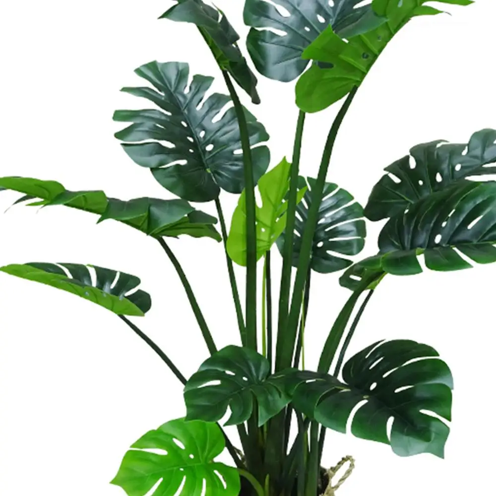 wholesale artificial plants monstera albo plants green plant trees