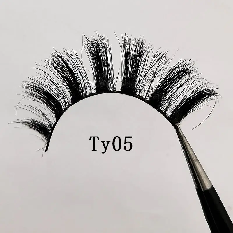 Best selling hot chinese products for women false eyelashes made in 3D horse hair eyelash with own brand eyelashes
