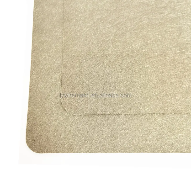 Ultra pure Ni200 Ni201 fiber 5um 10 micron 20 micro Non-woven sintered nickel fiber felt
