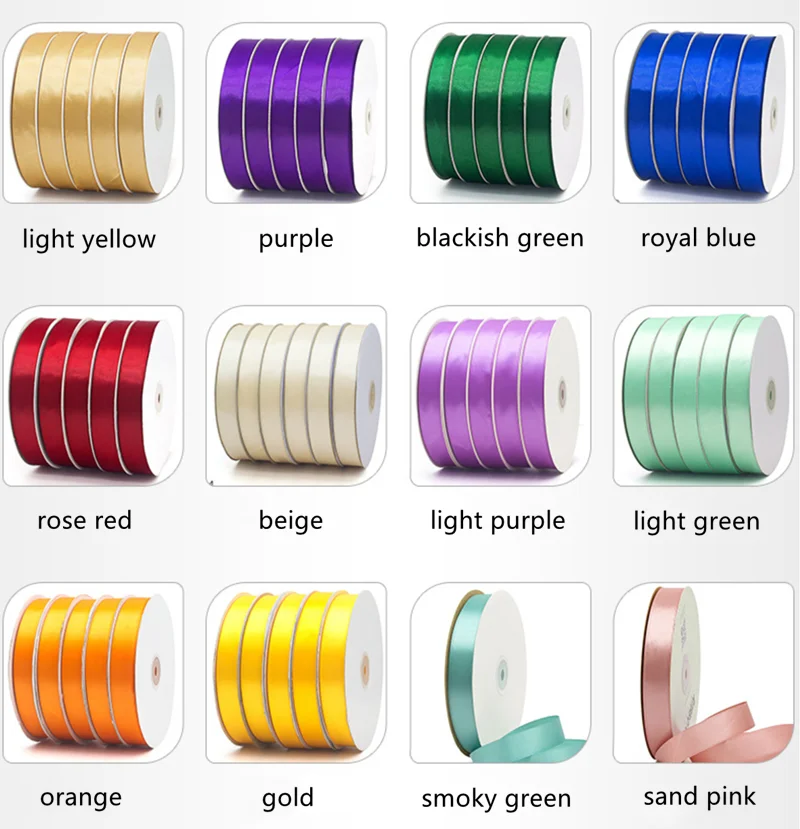 
2021 manufacturers wholesale 1.5cm cake ribbon fresh flower ribbon baking gift packaging decoration silk ribbon customize 