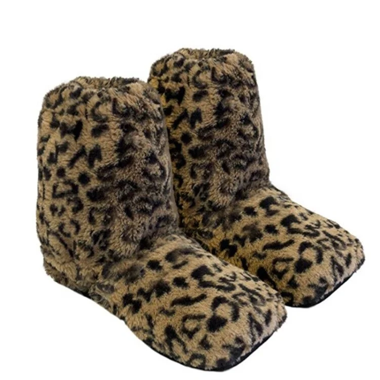 Heatable Microwavable Indoor Slippers  warm seed Lavender inside slippers buckwheat inside slippers