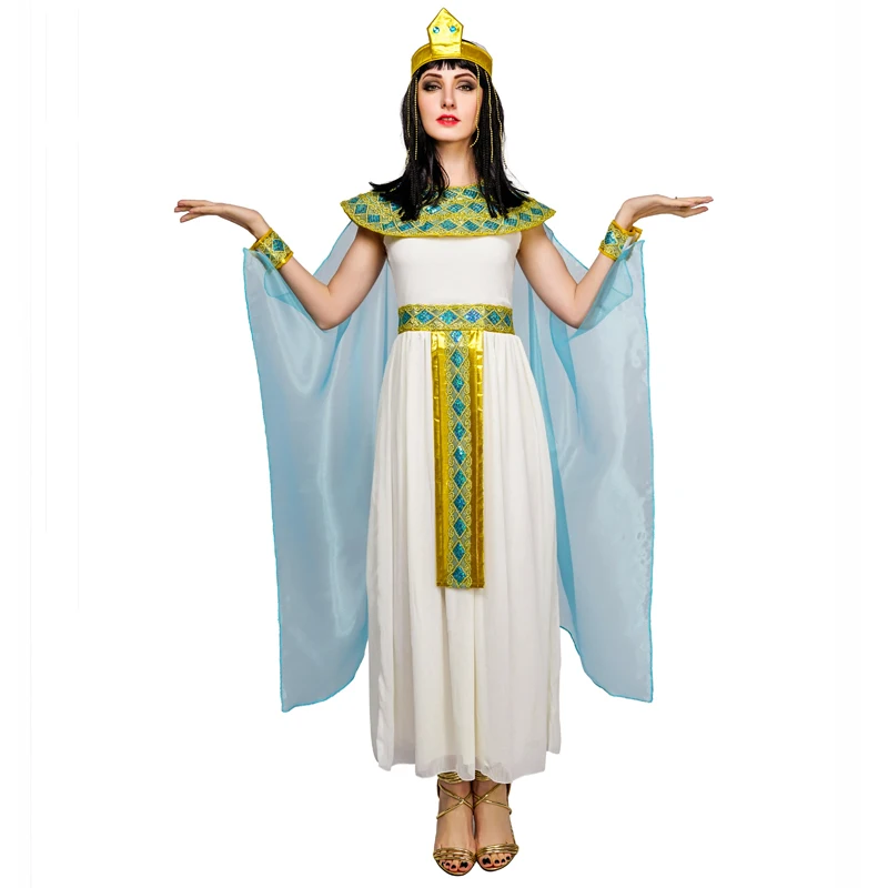 Adult Women Ancient national style Queen Of The Nile Cleopatra Clothing Cosplay native Costume