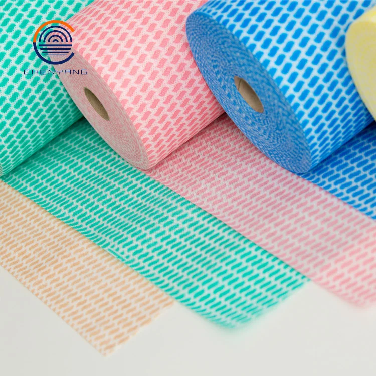 High quality leaf pattern spunlace nonwoven cleaning cloth