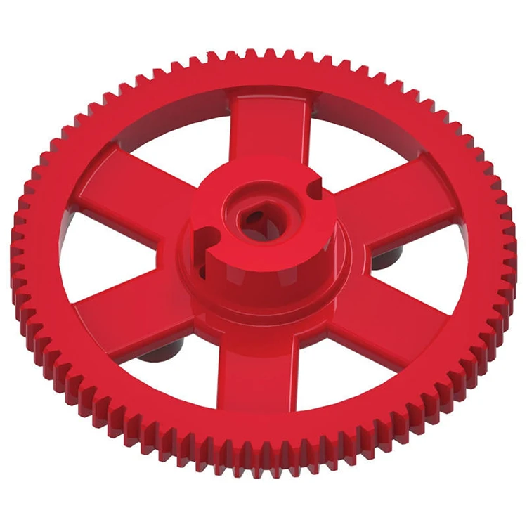 Cnc Making Printer Clutch 0.5M 28T Nylon Plastics Plastic Double Wheel Cylindrical Spur Gear