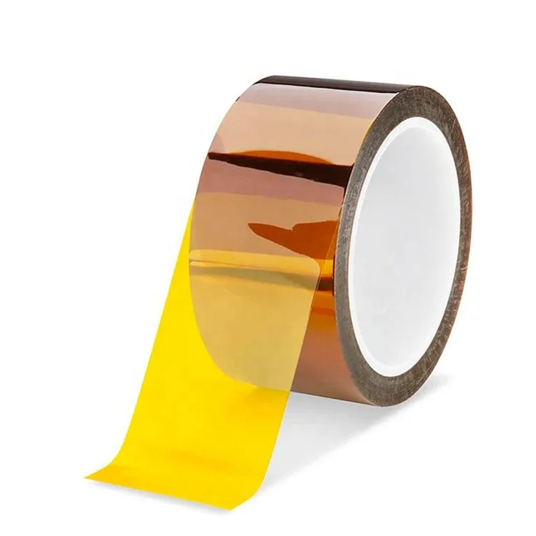 High Temperature Gold Finger Polyimide Film Tape with Silicone Adhesive Polyimide Tape for PCB masking