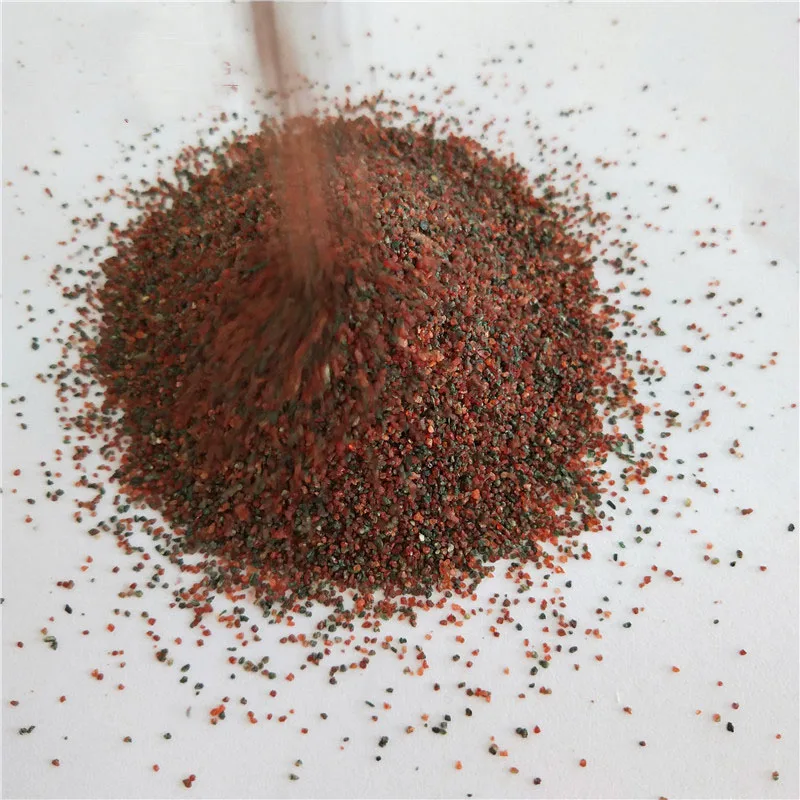 Raw Garnet Sand for blasting by abrasives Abrasive Material 100-120 mesh Almandine Garnet Sand