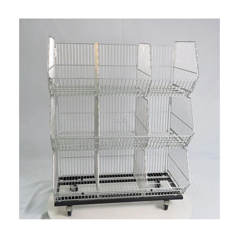 Supermarket Snacks Fruit Stackable Storage Basket Hot Sale Metal Wire Potato Chips Display Rack
