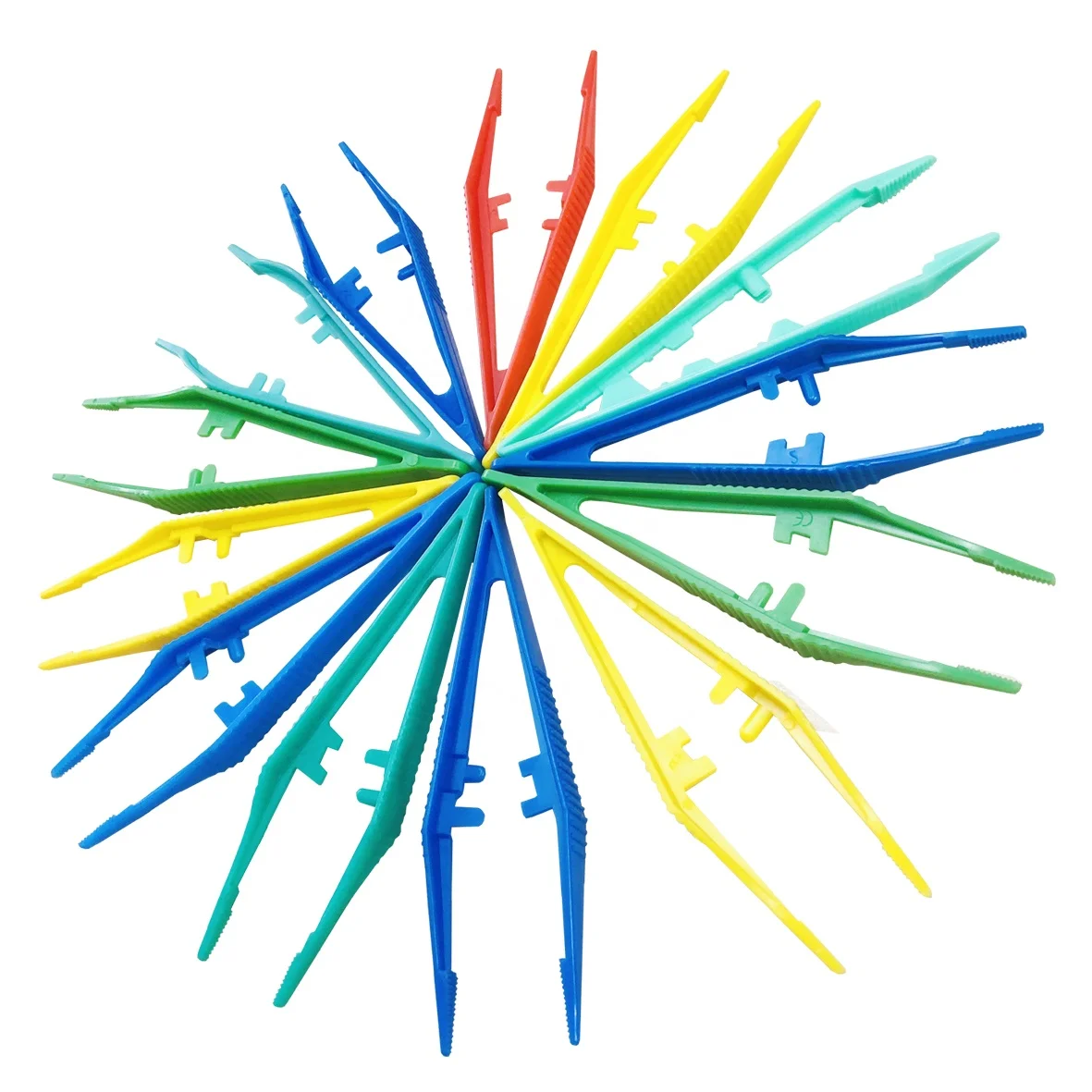 Лабораторный пинцет медицинские пластиковые стерильные или нестерильные Одноразовые щипцы для биопсии ручные 500 шт./пакет 4 мешка/коробка