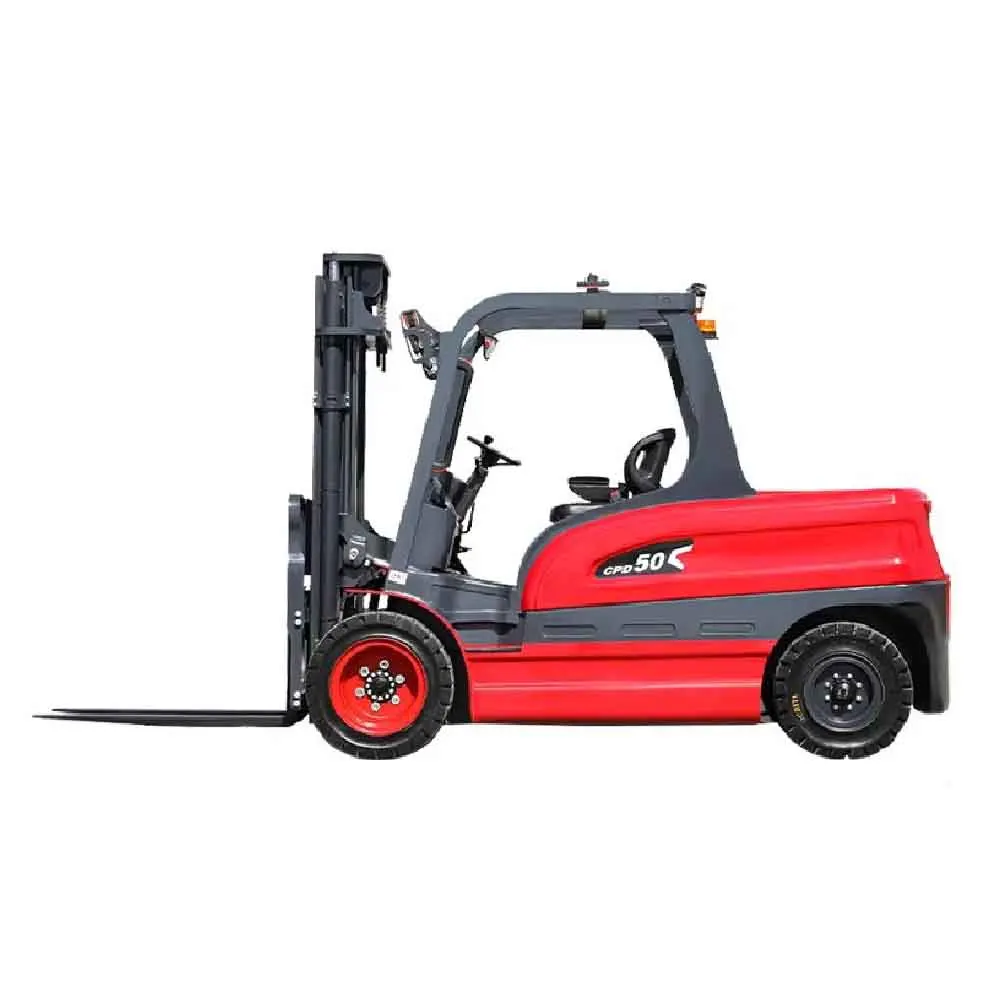 Professional Manufacturer Mini Electric Forklifts Trucks Hydraulic Powered Four Wheel For Sale