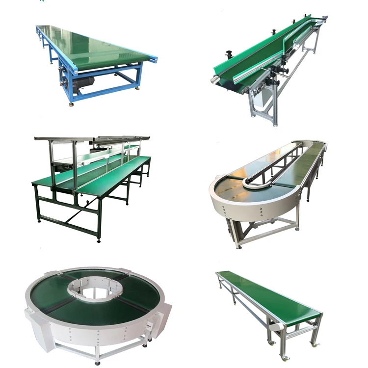 2022 hot sale PVC/PU/rubber conveyor belt assembly line price