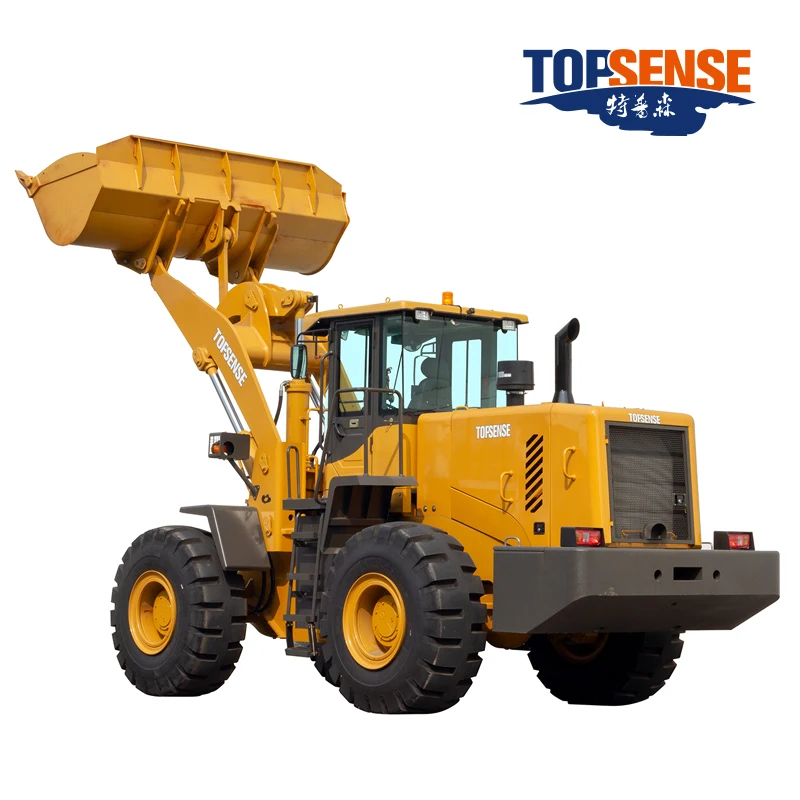 Китайский 5-тонный колесный погрузчик TS656 с 3.0 м3