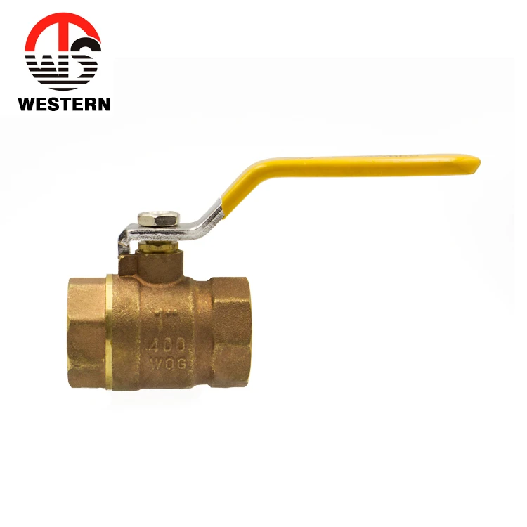 1/2 Inch Ball Valve Brass Plumbing Fitting Water Shut Off