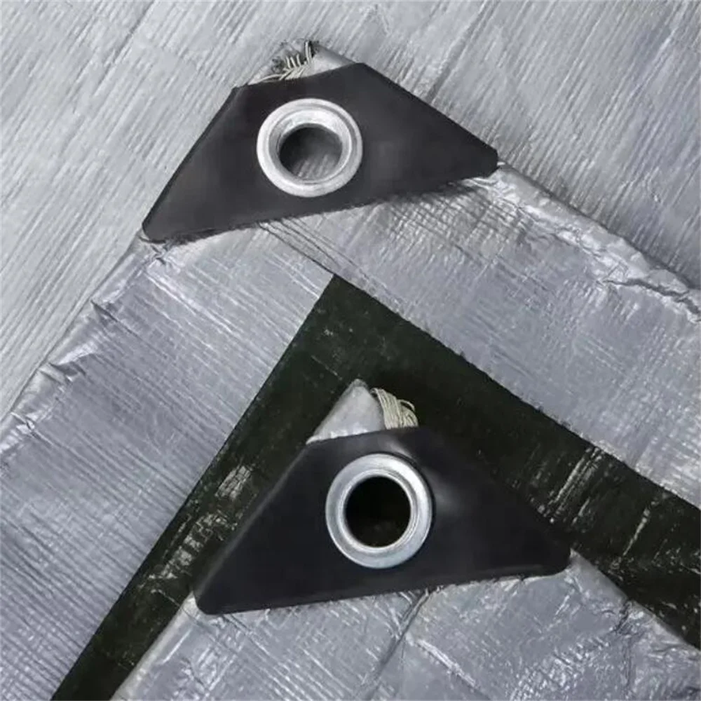 Pe Tarpaulin Sliver/Black Polyethylene Plastic Cover Tarps Heavy Duty Waterproof PE Tarpaulin 4x8 polyethylene tarpaulin
