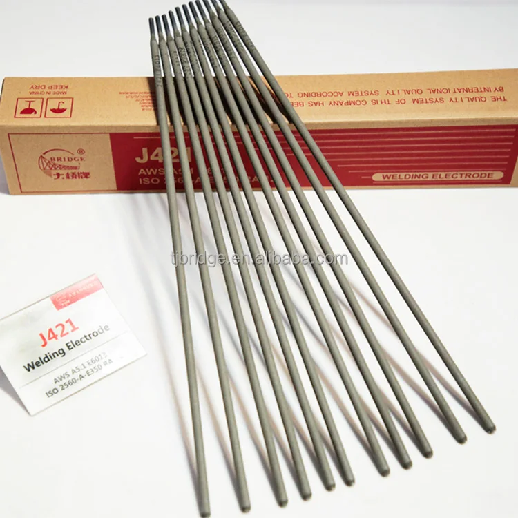 Tianjin Brdige Brand Super Discounts Arc Welding Electrode E6013 J421