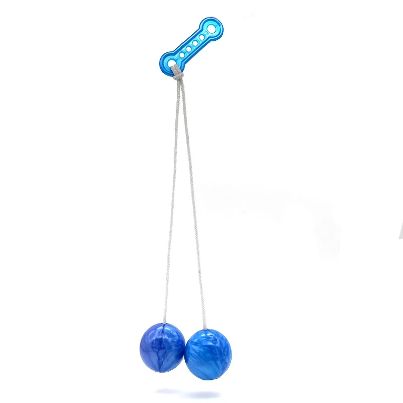 Hot selling pro-clackers ball Promotional Plastic Sound Noise Maker Clacker Toy Mini Click Clack Ball