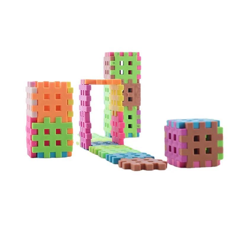 Hot sell silicone puzzles saw blade puzzle jigsaw 3d puzzle production line DIY toy to kids