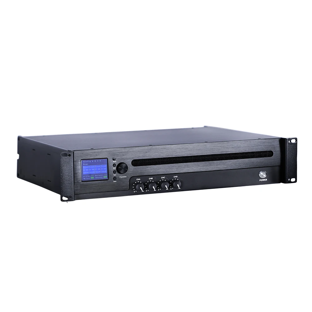 Class d Amplifier 1500w * 4 Channel Power Amplifier Professional