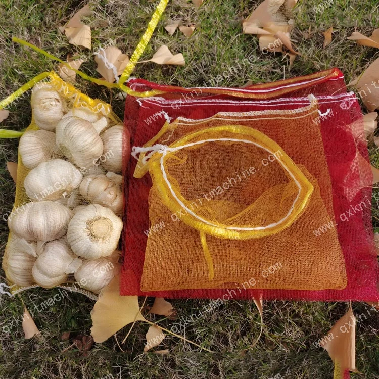 Net Draw String Bag Knitting Machine