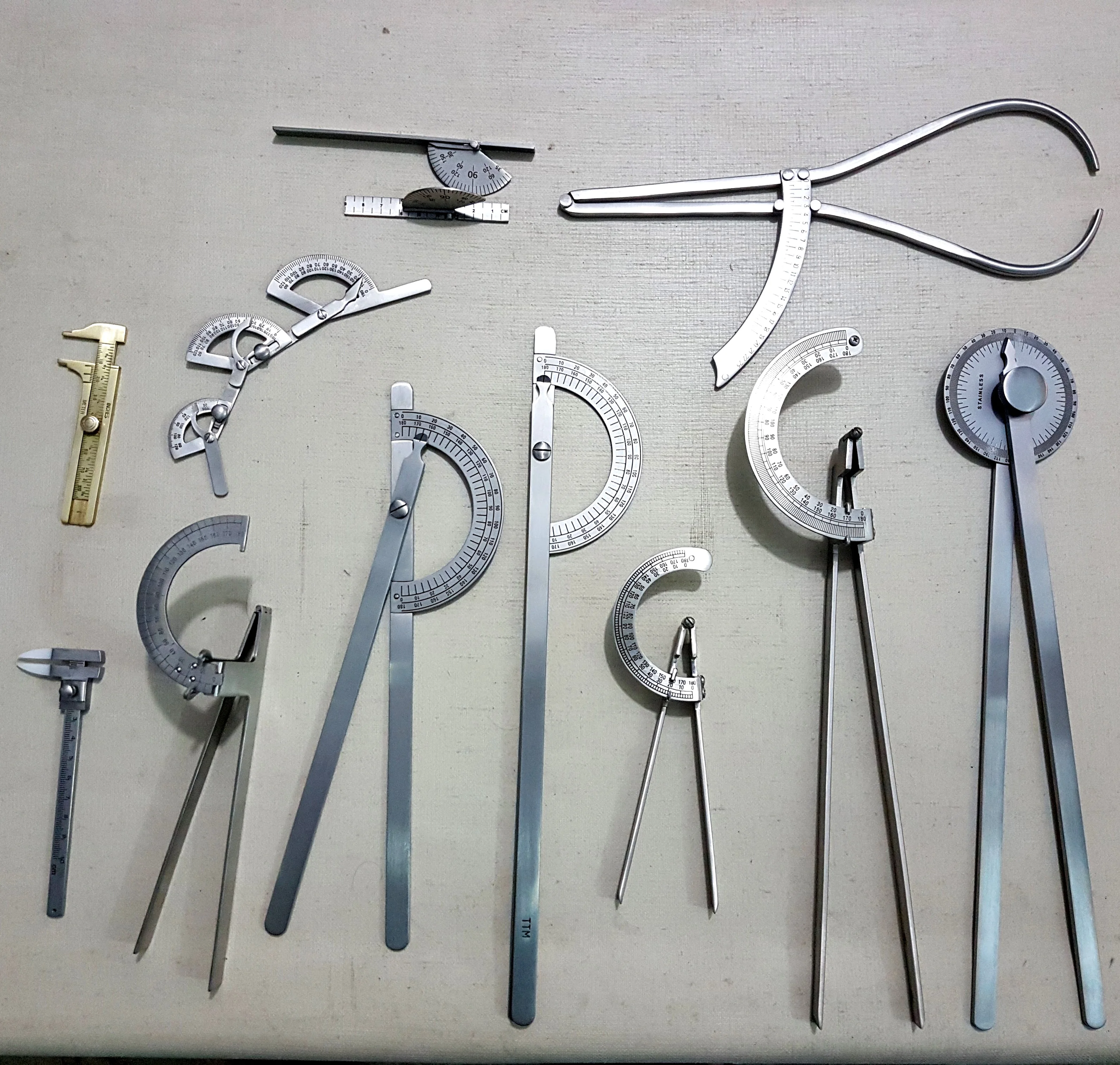 Medical Goniometer Manufacturer Protractor Precision Goniometer medical Large Joint Goniometer