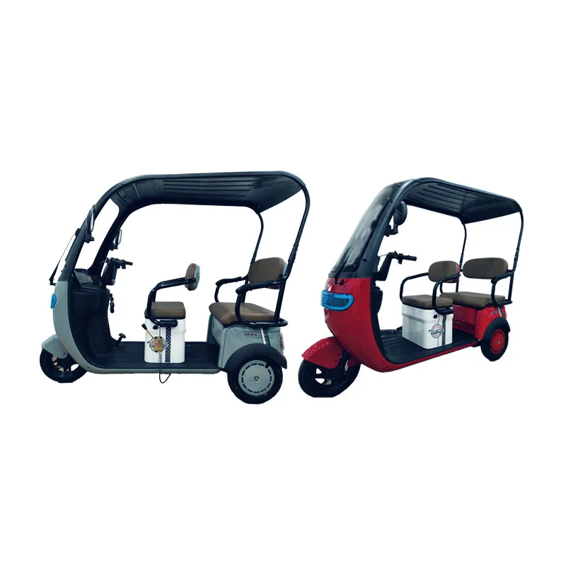 chinese cheap recreational drift trike all terrain 3 seat enclosed electric motorcycles scooter adult cargo electric tricycle