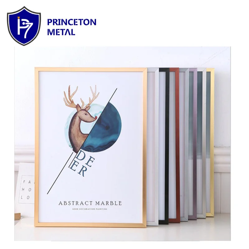 decoration metal aluminum picture frame set wall photo for sale