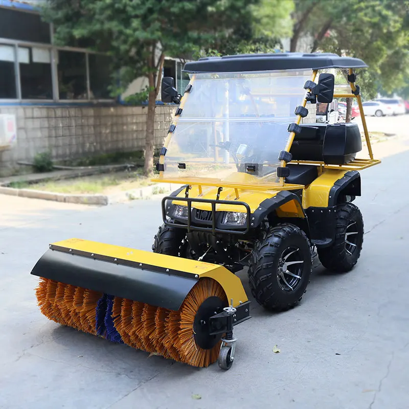 Winter Road Maintenance Ride-on Road Surface Snow Remover Machine Snowplow Sweeper For Sale