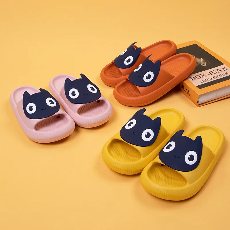 JIANHUI OEM ODM мультфильм Мода EVA Нескользящие мягкие влюбленные стильные Летние сланцы уличные женские