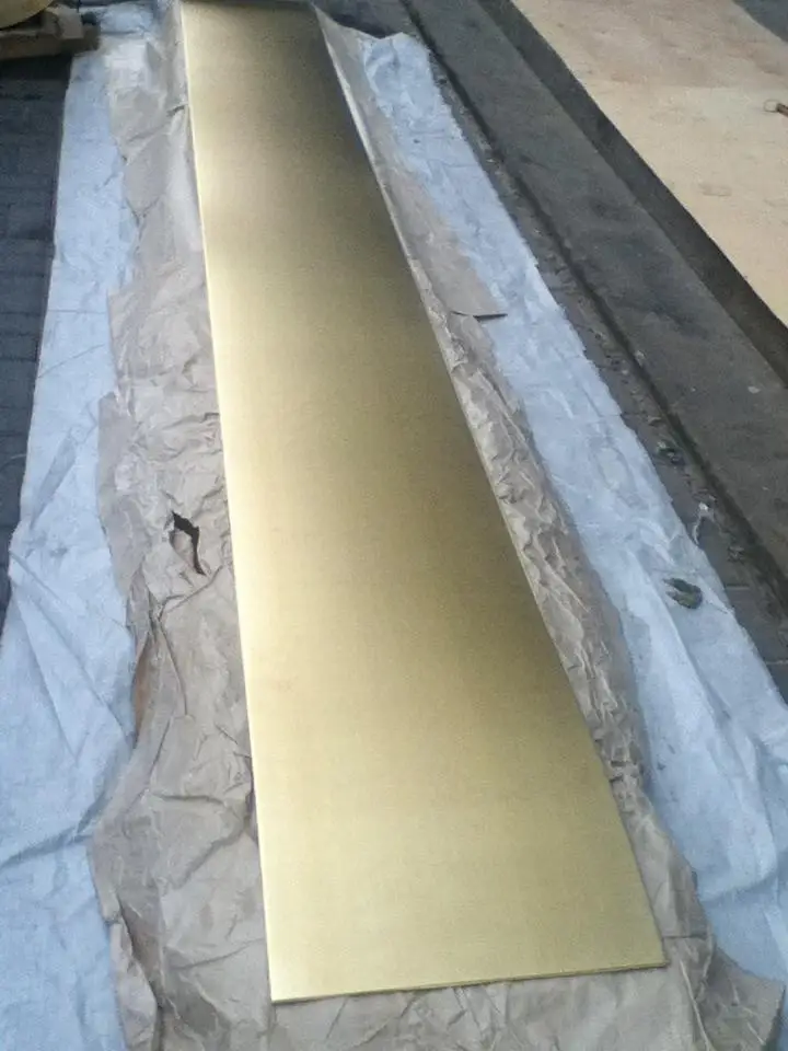 ASTM C2600 C2800 CuZn37 brass sheet / brass plate