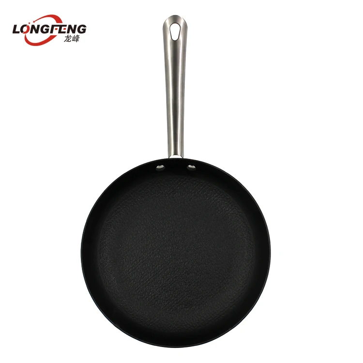  light cast iron non stick handle fry pan pot cookware