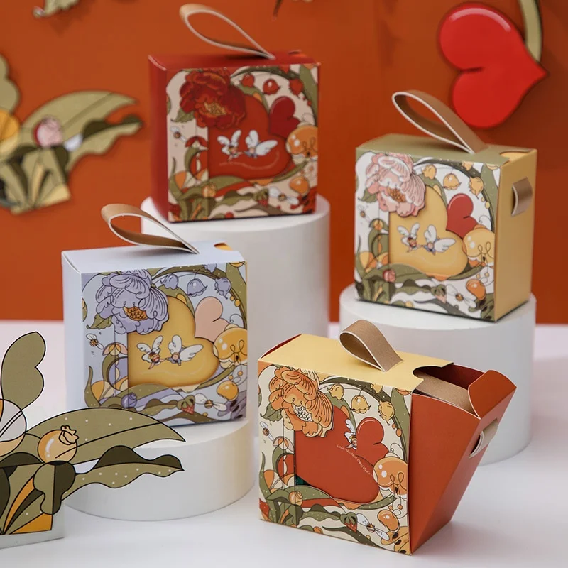 High Quality Luxury Favor Gift Boxes For Candy Wholesale Sweet Wedding Candy Gift Box For Guest