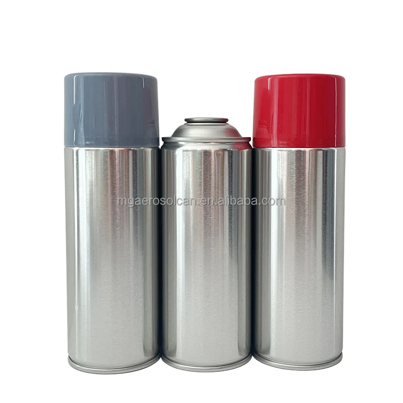 100ml empty tinplate aerosol spray paint can for packaging & chemical use