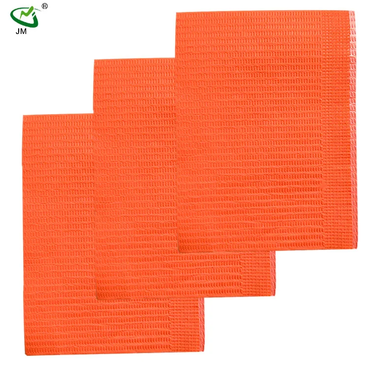 Dental Tie on Bib Disposables Bib Dental 3 Layers Dental Bib Disposable 3 Ply