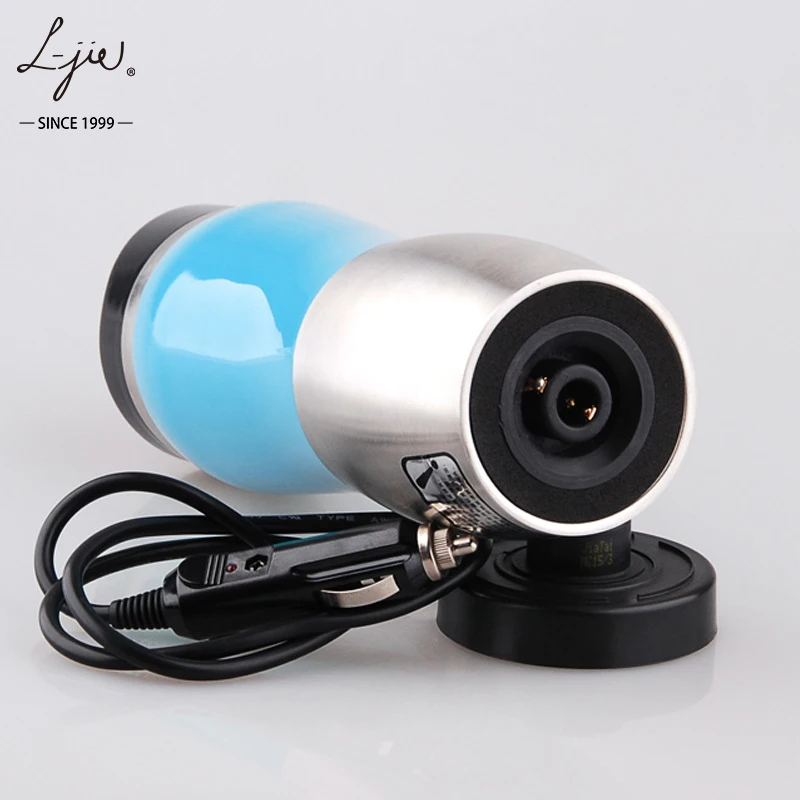 Car Electric Heating Cup Stainless Steel Kettle Customized Logo Smart Water Bottle