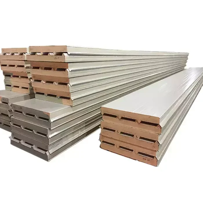 exterior building materials polyurethane soundproof decorative board roof/wall use pu sandwich panel