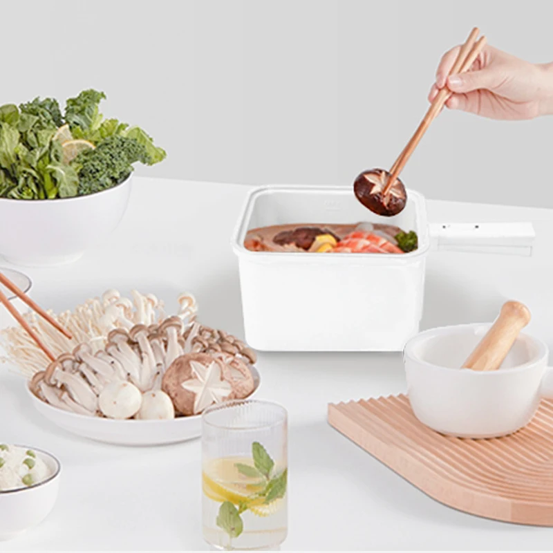 Многофункциональный мини-отпариватель для еды 1,8 л, для домашнего использования, для горячего приготовления, для приготовления лапши, электрическая плита