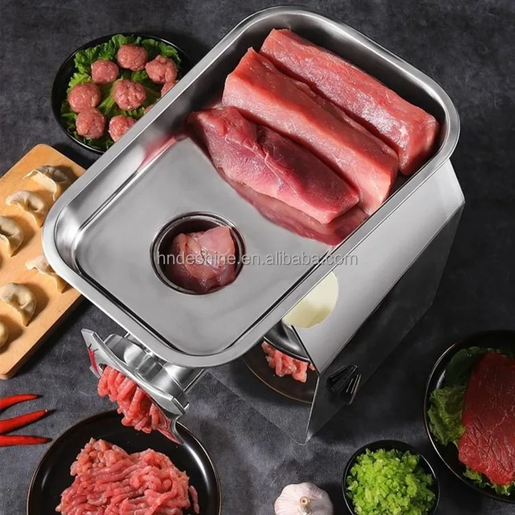 Профессиональная Автоматическая электрическая мясорубка из нержавеющей стали