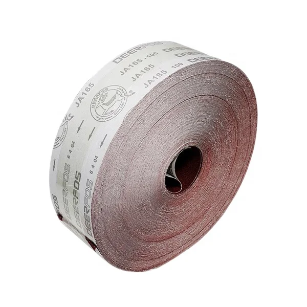 BAIXIN waterproof silicon carbide abrasive paper roll JA165 abrasive grit sanding paper metal band abrasive sandpaper