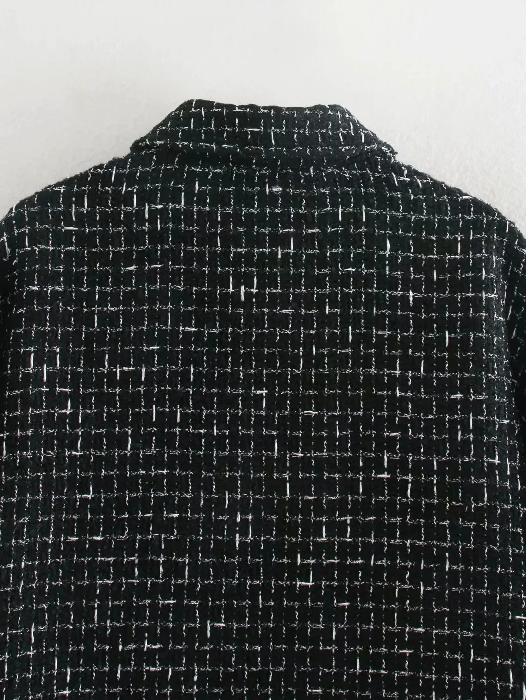 Wholesale Wool Alpaca Coats Women Woolen Long Sleeve With Pockets Women Black Winter Wool Coat