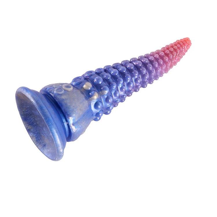 P021145 Realistic Color Big Cock Man 7.6 Inch Size Crystal G-Spot Dildos Flexible Cocks  for Adult