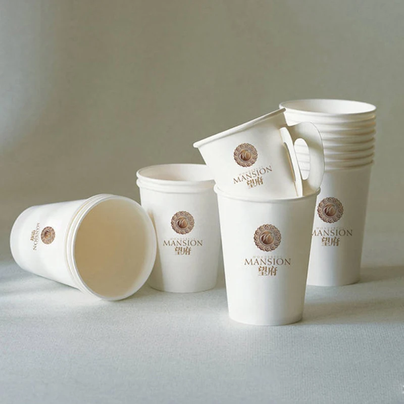 Flexography printing custom logo 16OZ ice cream disposable paper cup