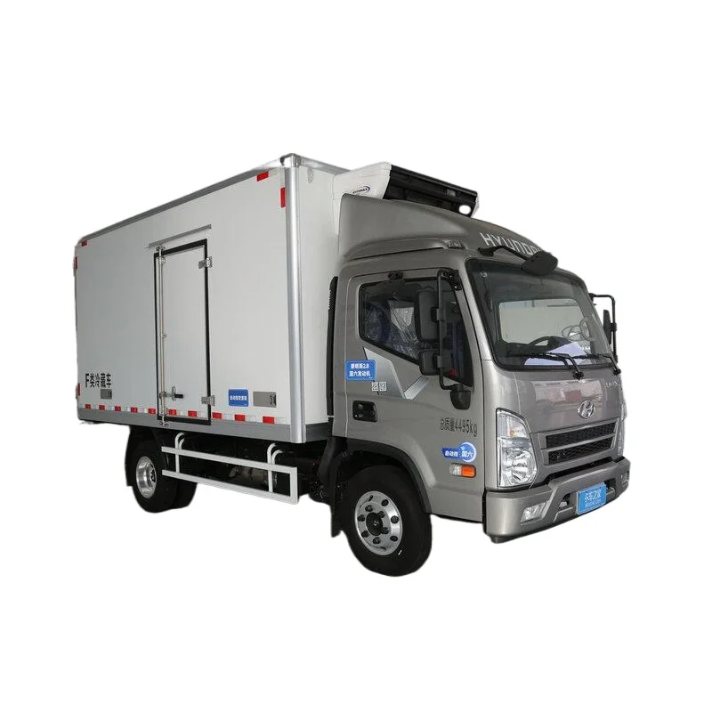 Современный коммерческий автомобиль ранее Sichuan Hyundai Shengtu 129 лошадиных сил 4x2 рефрижератор для продажи