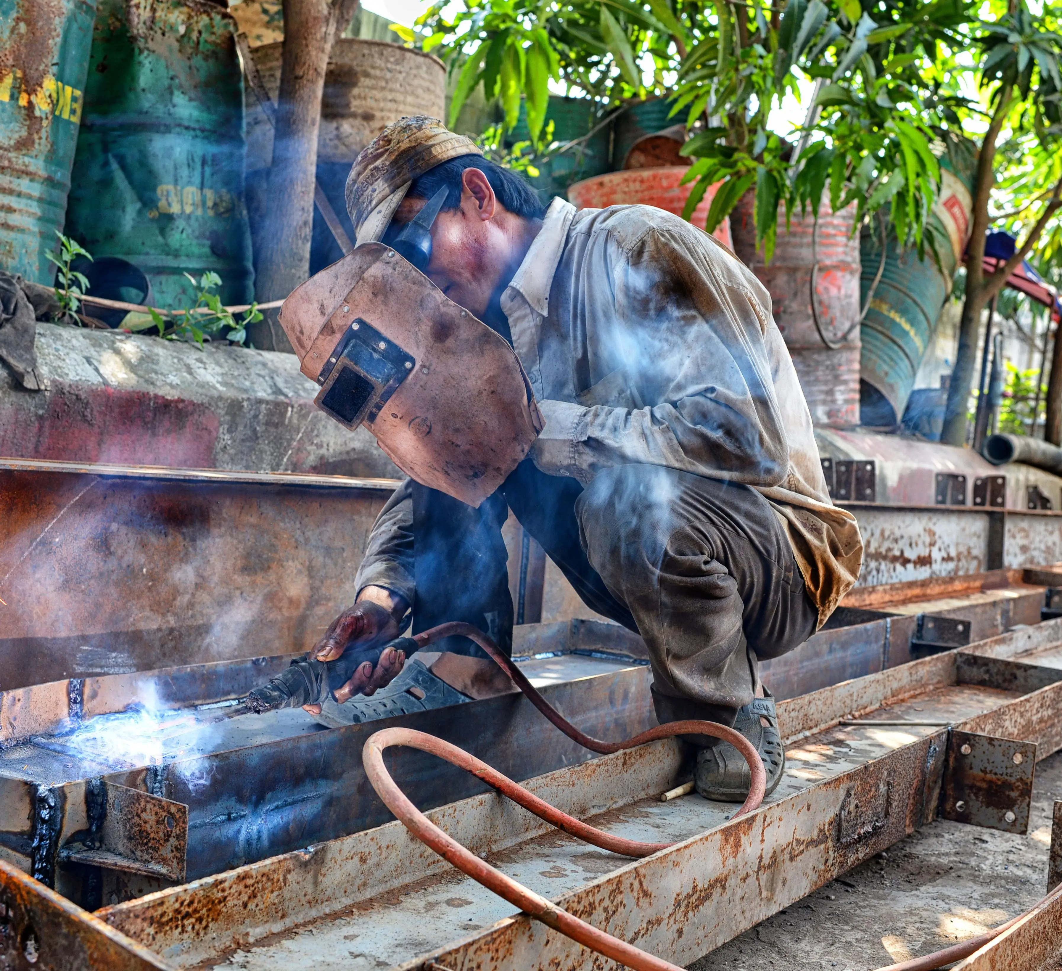 Yuyet Wholesale Cheap Flame Resistant Shirt Cotton Long Sleeve Work Shirt Fr Clothing Long Sleeve