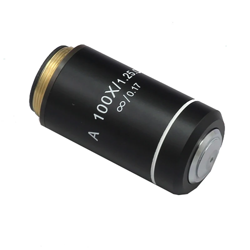 
Suitable For Olympus CX Biological Microscope 100X/1.25mm Infinite Achromatic Objective Lens 
