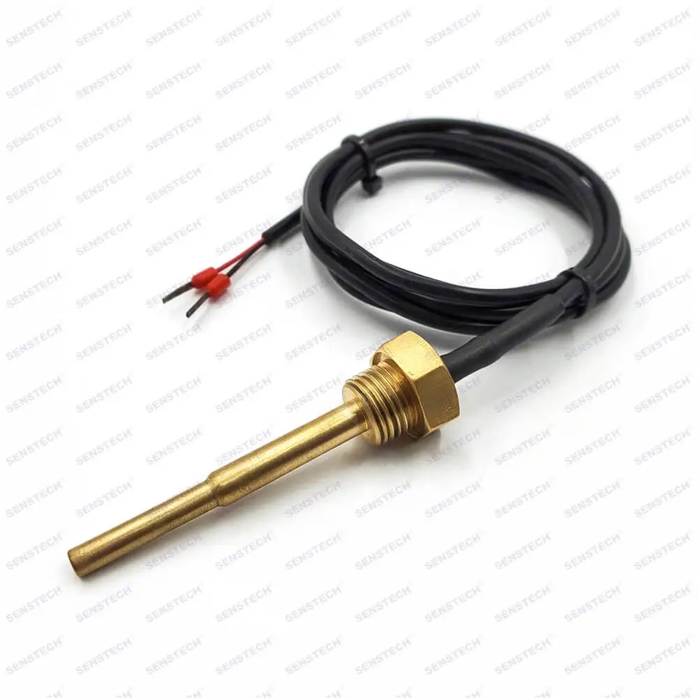 Brass housing rtd sensor PT100 PT1000 RTD 2 wire temperature sensor