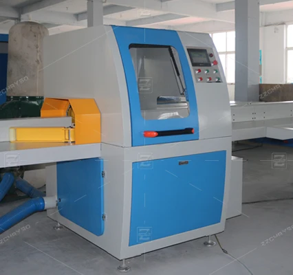 ZZCHRYSO CNC Timber Cutting Machine Automatic Pallet Cutting Saw High Efficiency Wood Cross Cutting Off Saw Price