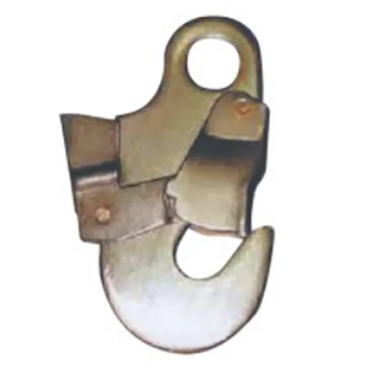 Promotion high quality safety hook accessories spider-man outdoor climbing safety belt steel hook