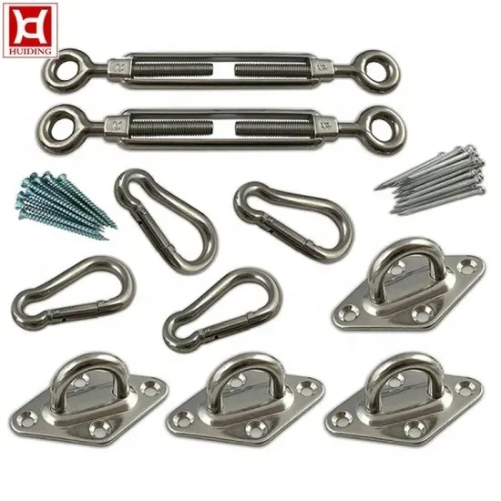 Sun Shade Sail Mount Kit Sunshade Handrail Kit Marine Hardware