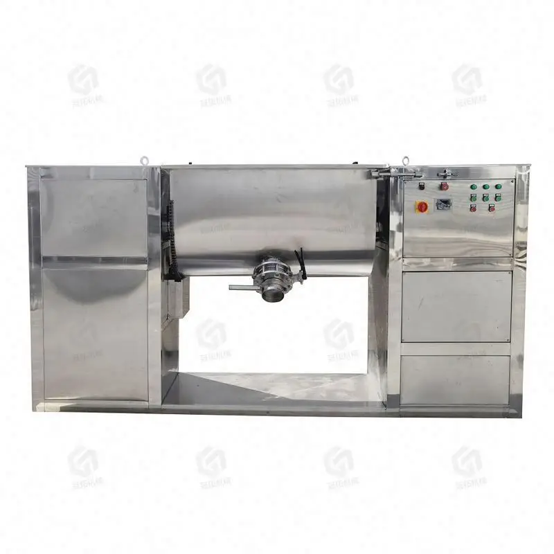 horizenter ribbon mixer for wall putty powder detergent mixer machine with best price